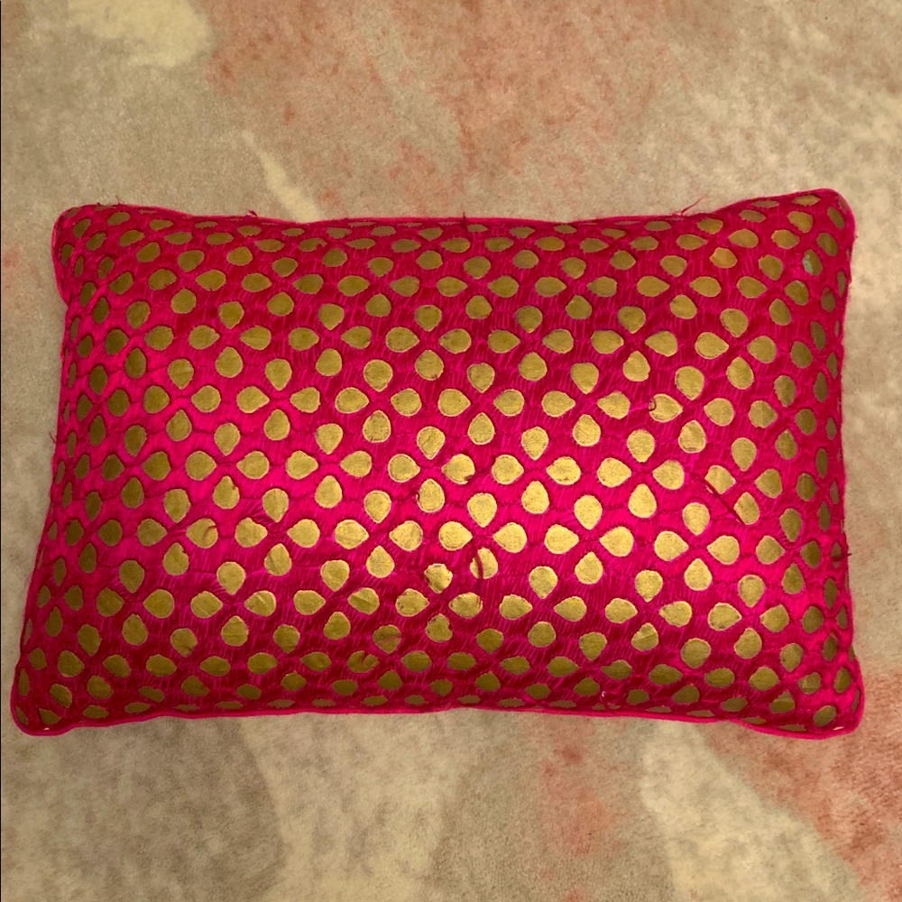 Anthropologie throw accent pillow